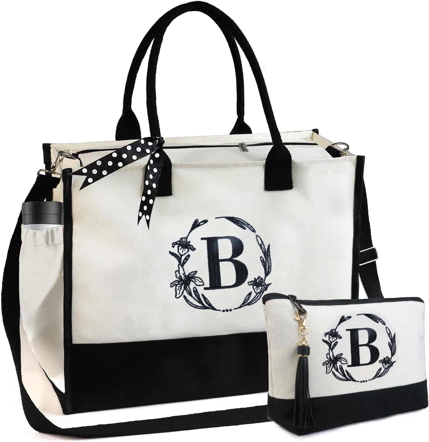 BeeGreen Tote Bag, Special Christmas Initial Tote for Women, Unique Hostess Sist...