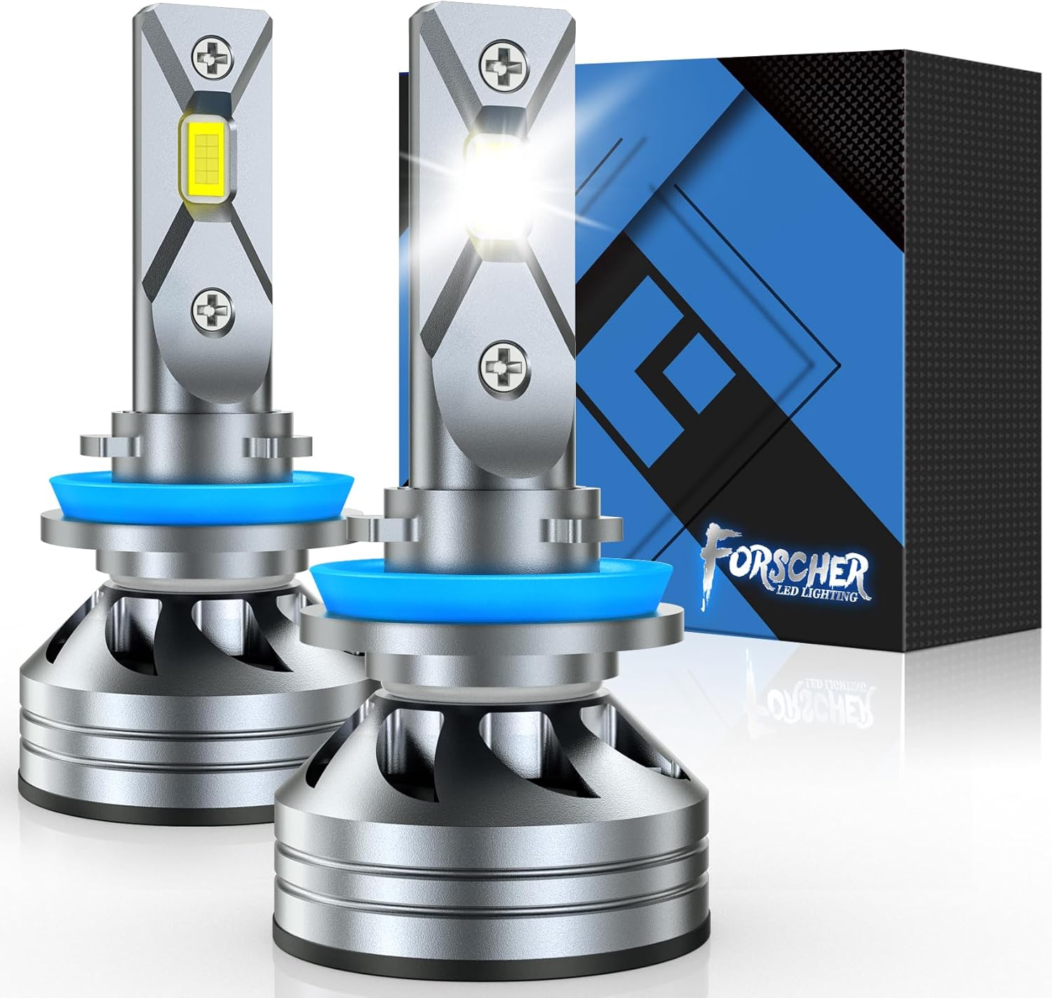 FAHREN Upgrade Light Bulb, Super Bright H11/H8/H9 Light Bulb or Fog Light with 2...