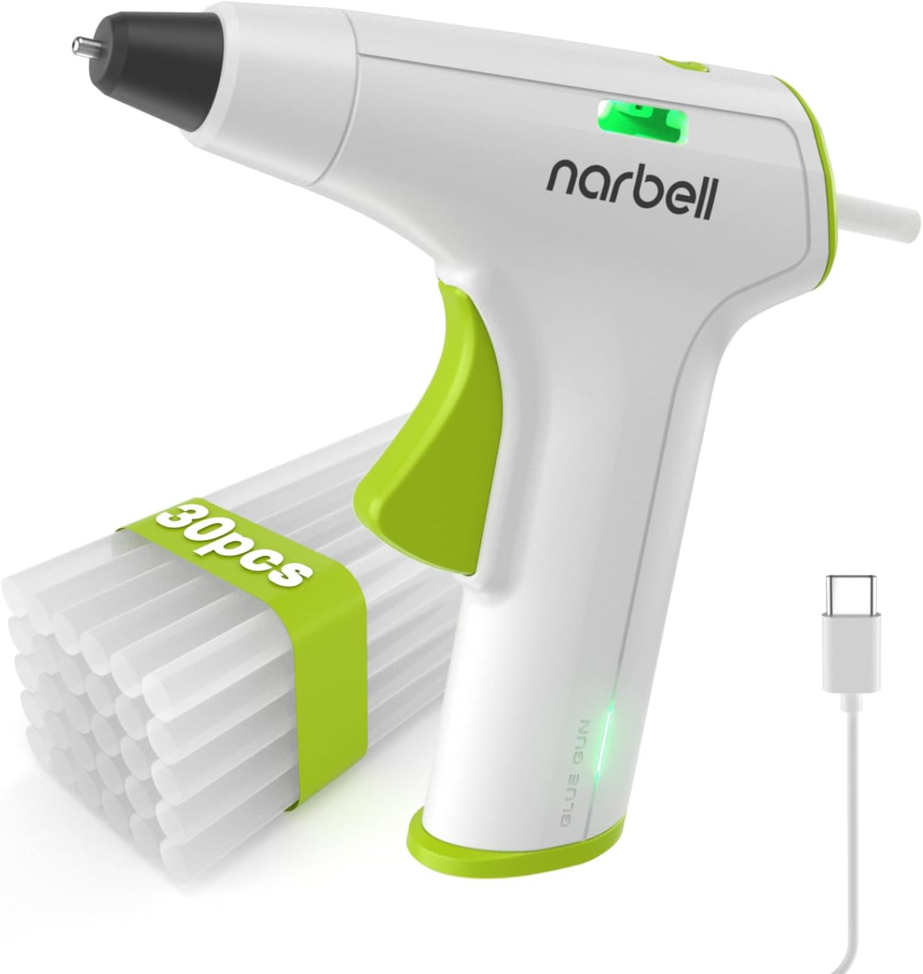 Cordless Hot Glue Gun Kit, Special Glue Gun with 30 Pcs Sticks, Innovative Glue...