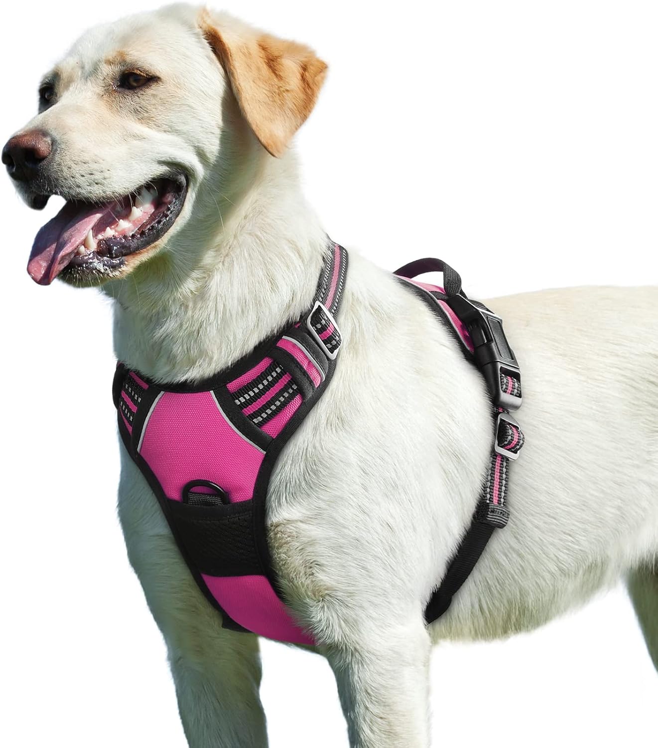 Eagloo Dog Harness, Special No Pull Service Vest with Reflective Strips and Cont...