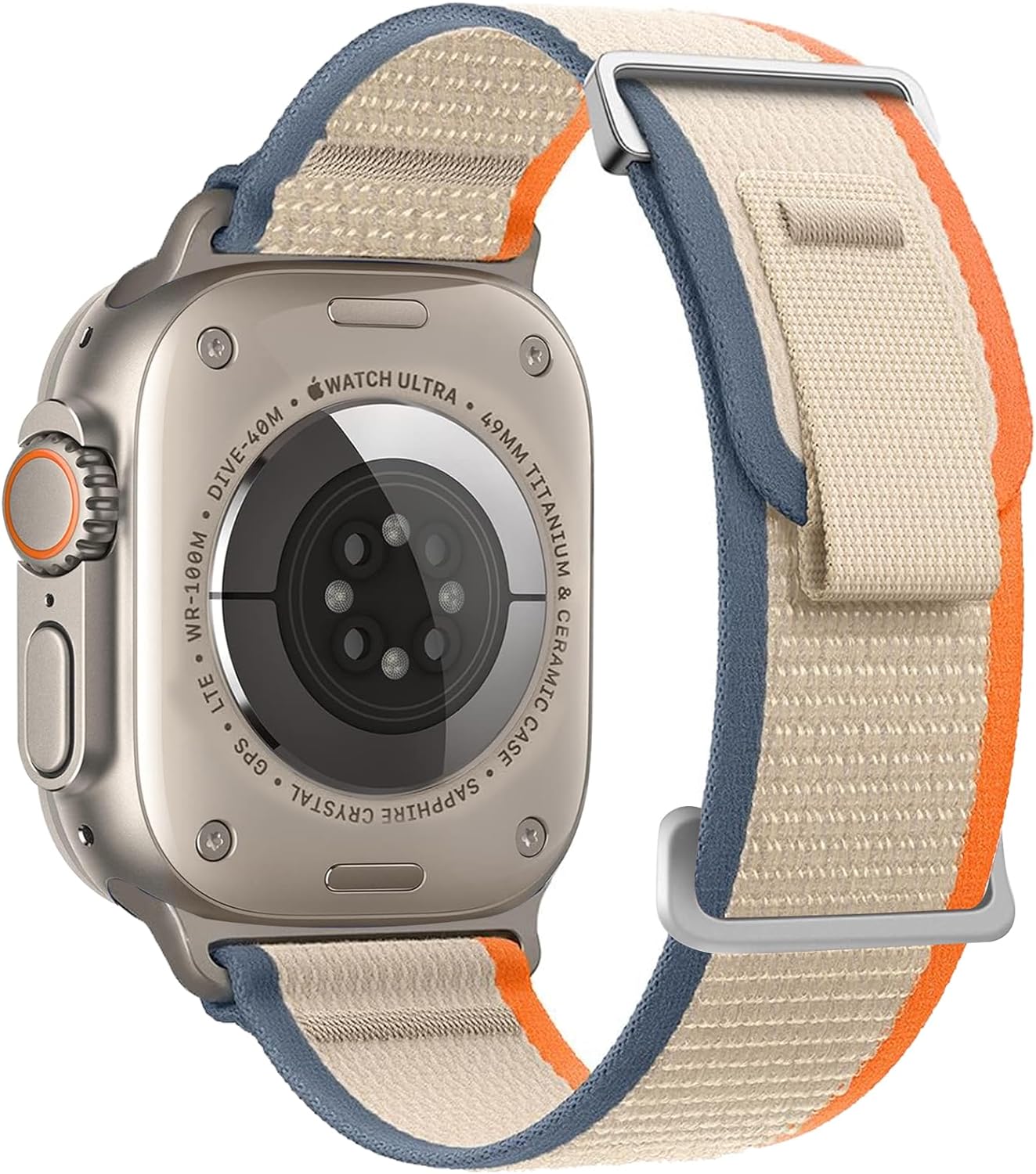 Trail Loop Nylon Band - Compatible with Apple Watch Ultra 2/Ultra Band 49mm 46mm...