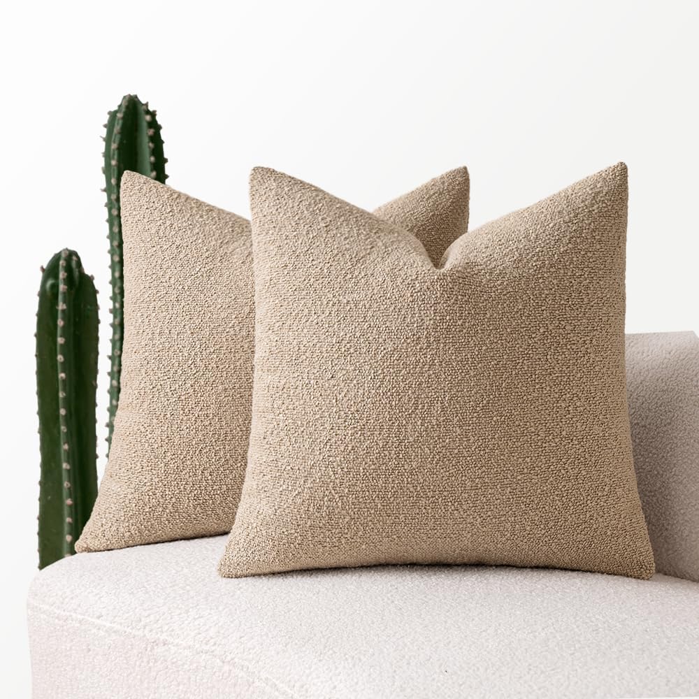 MIULEE Throw Pillow Covers, Special Decorative Couch Pillow Covers for Soft Cush...
