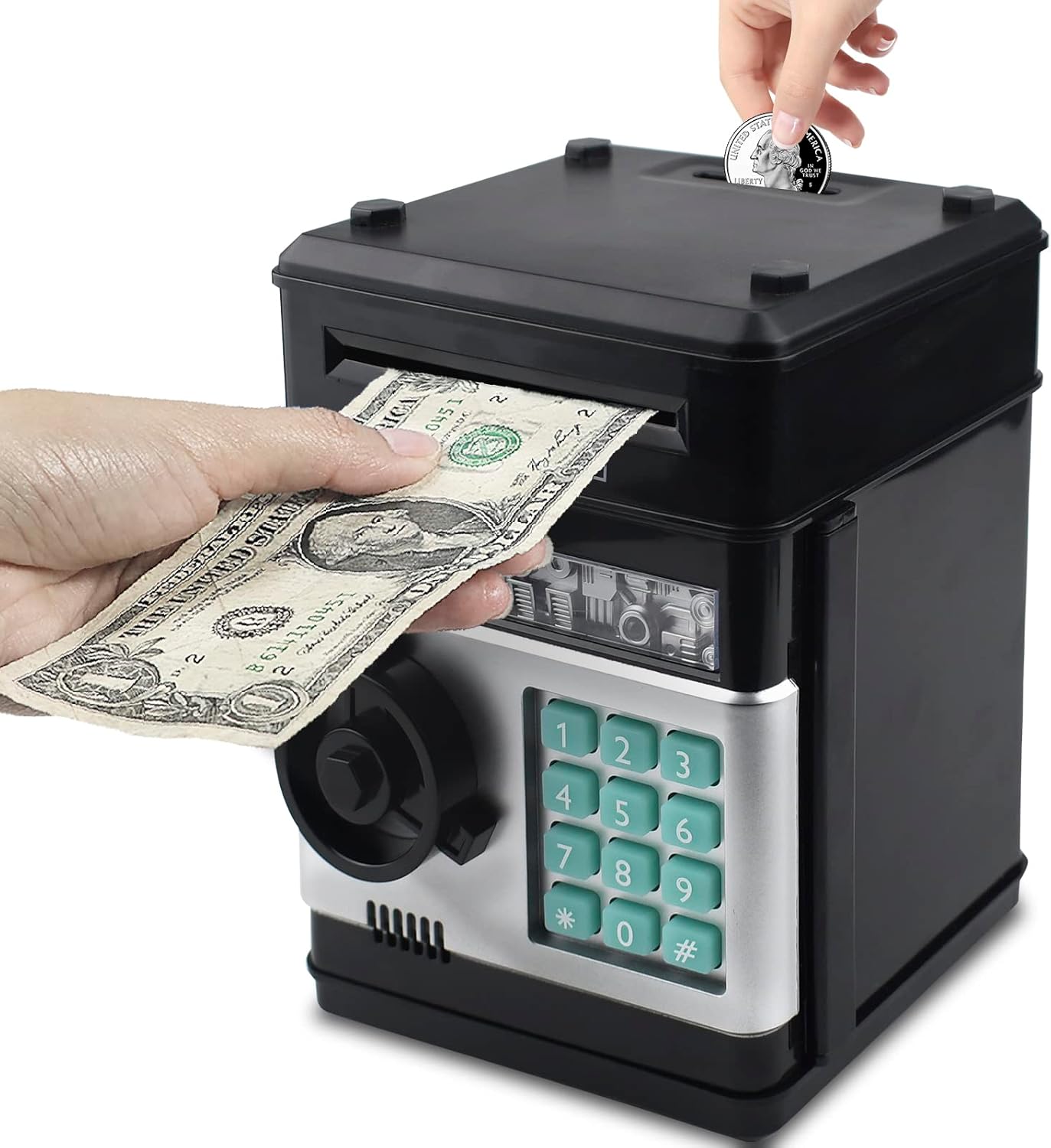 HUSAN Piggy Banks, Special Money Banks for Kids, Unique Electronic Password Code...