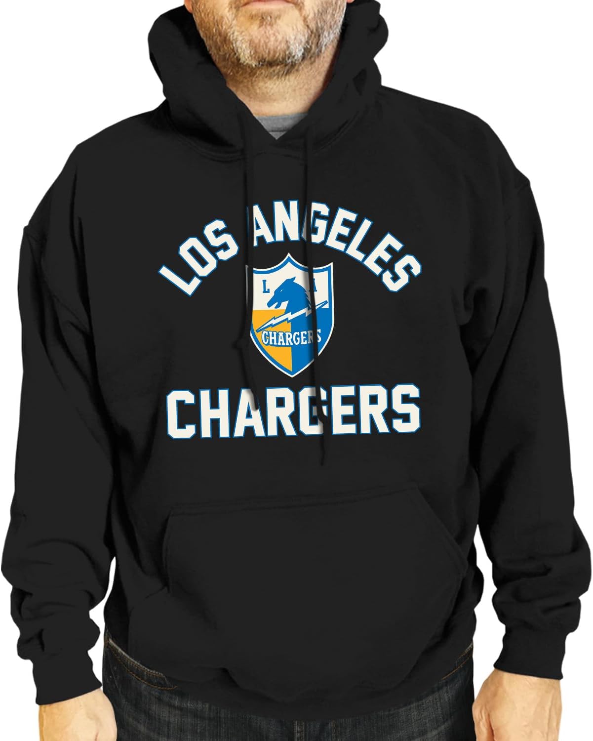 Team Fan Apparel NFL Adult Unisex Retro Gameday Ultra Soft Fleece Hooded Sweatsh...