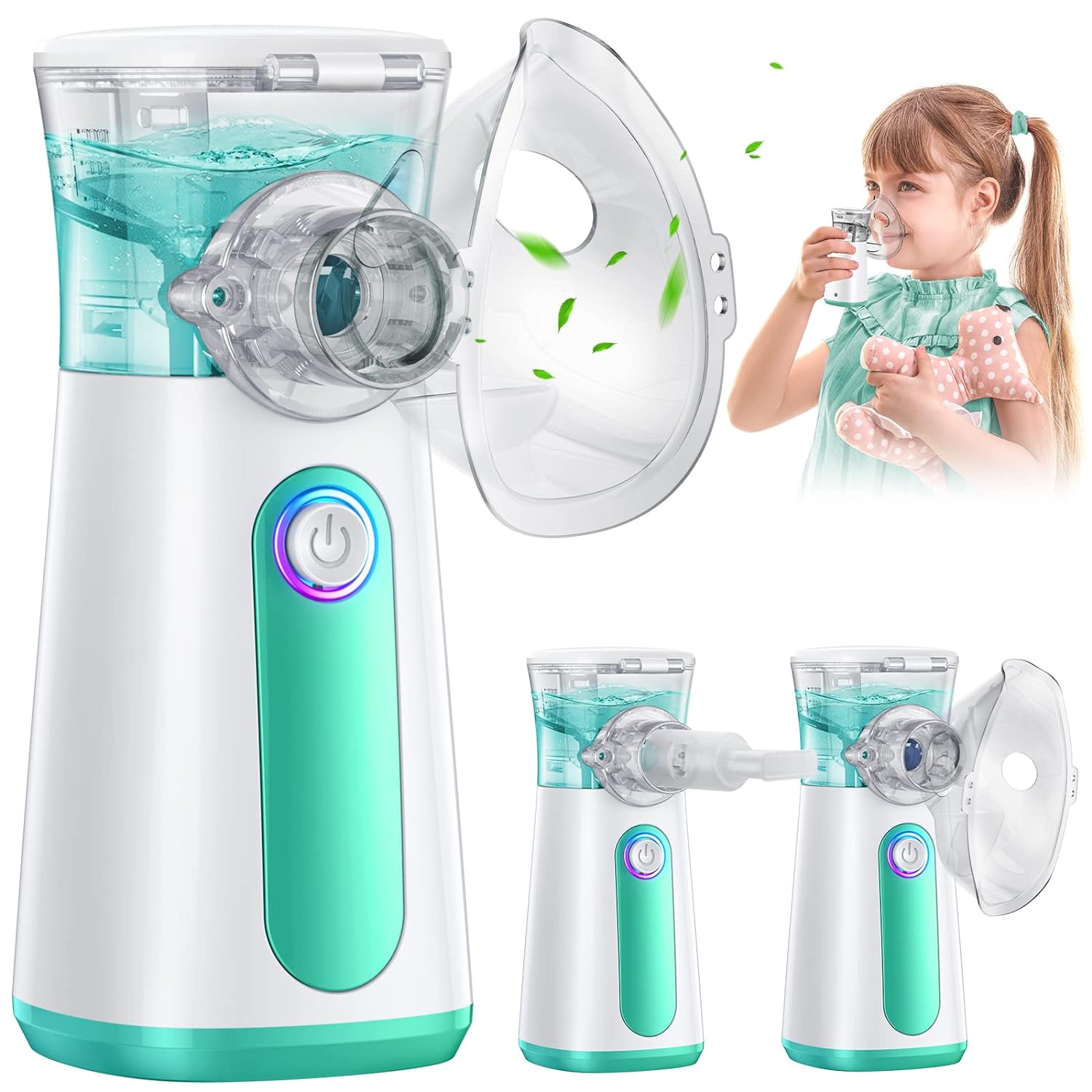 Hai-Lie Sensor Portable Nebulizer for Adults and Kids