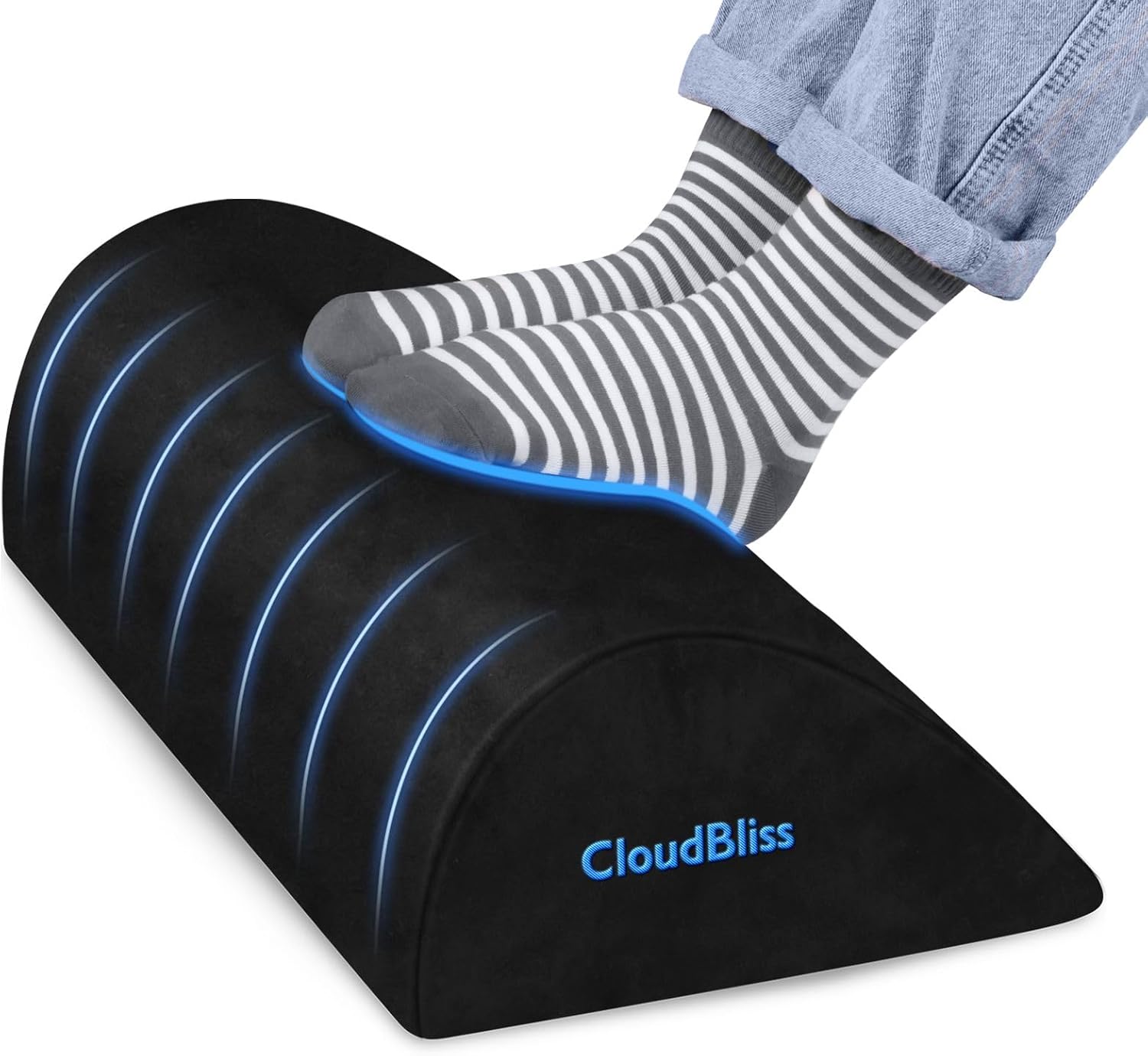 Foot Rest for Under Desk at Work,Office Desk Accessories with Soft Foam and Wash...