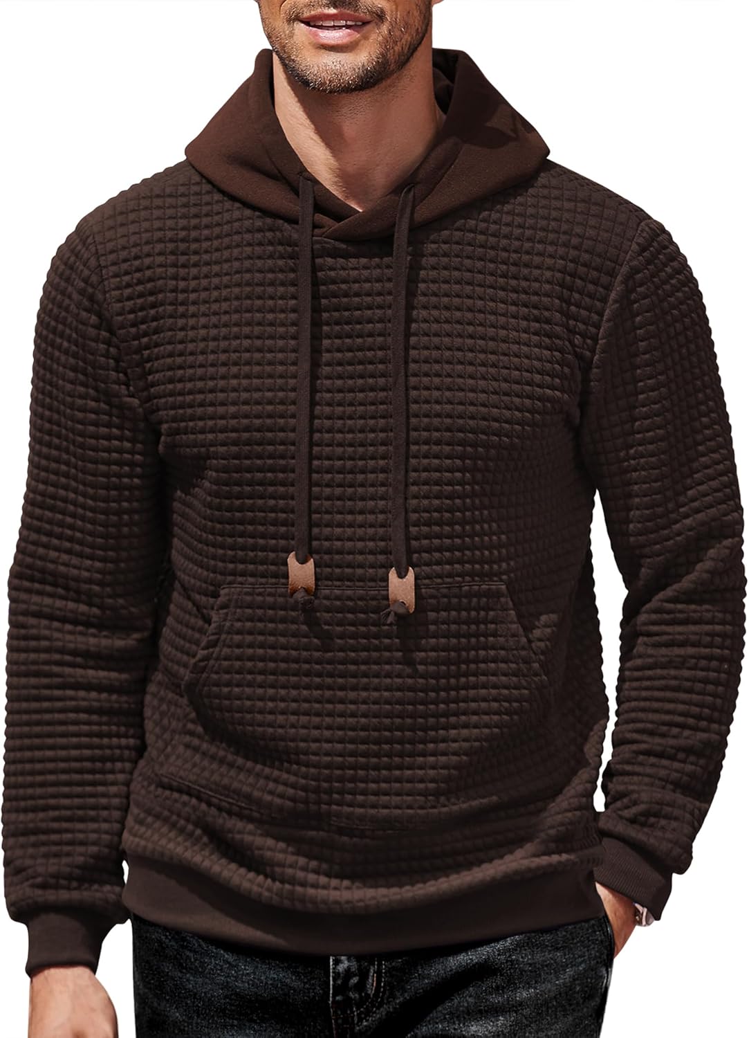 COOFANDY Mens Hoodies, Special Mens Sweatshirts with Long Sleeve, Innovative Fas...