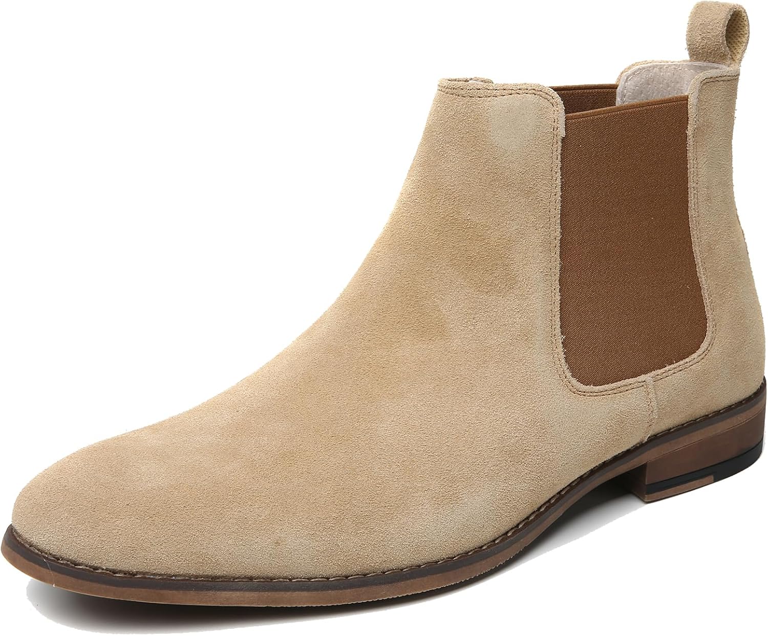 Cestfini Chelsea Boots, Classic Dress Boots for Men with Elastic, Special Men's...