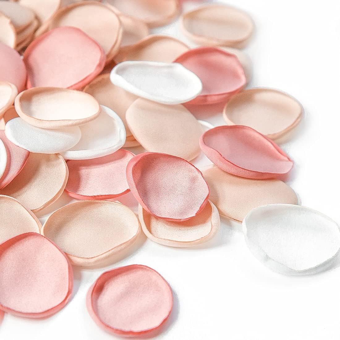 Unique Silk Rose Petals by Floroom, Special 300pcs Champagne Pink Flower Petals...