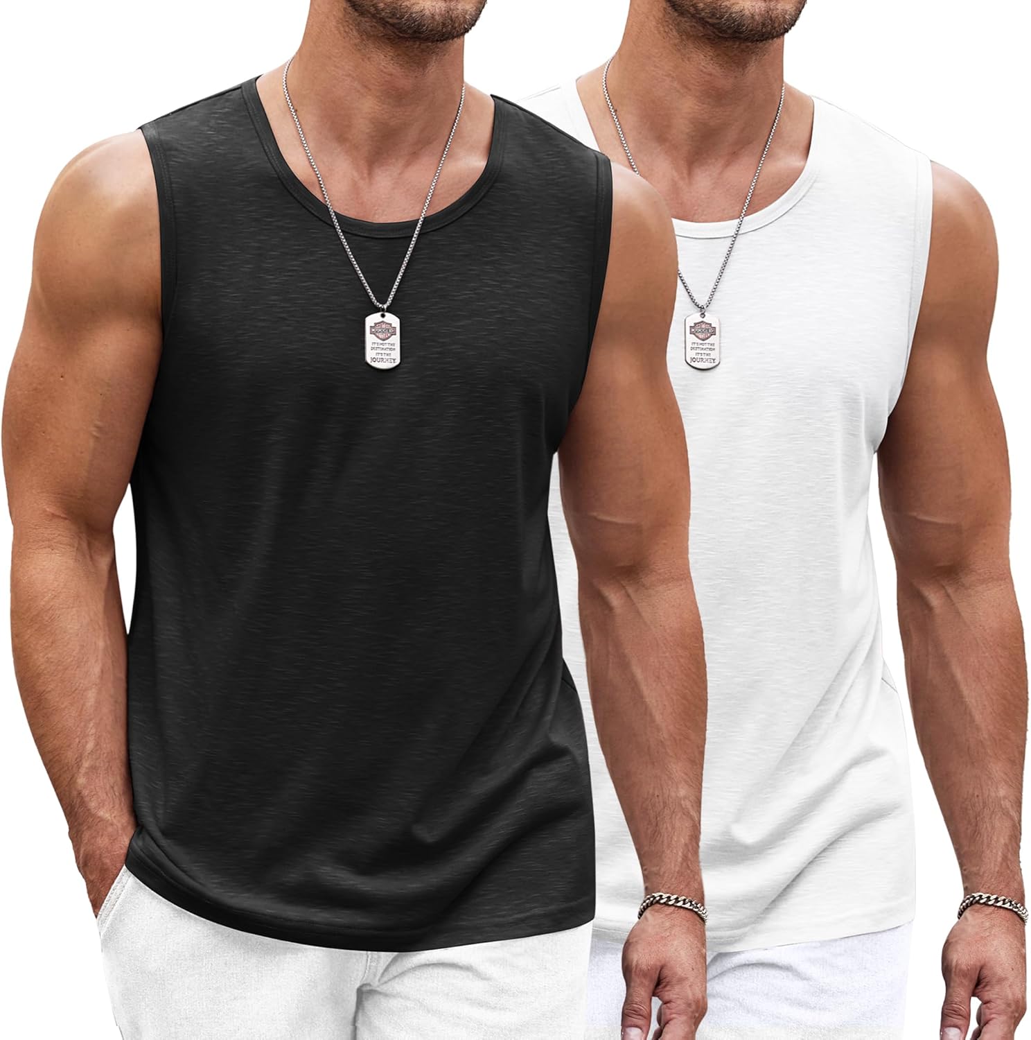 COOFANDY Men's Workout Tank Top, Special Casual Soft Sleeveless Gym Muscle Shirt...