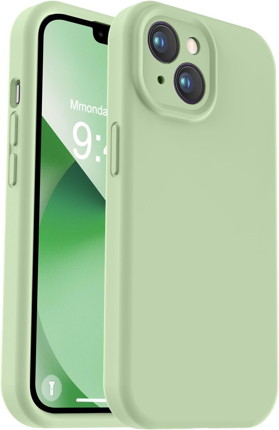 Vooii Compatible with iPhone 13 Case, Liquid Silicone Upgrade [Camera Protection...