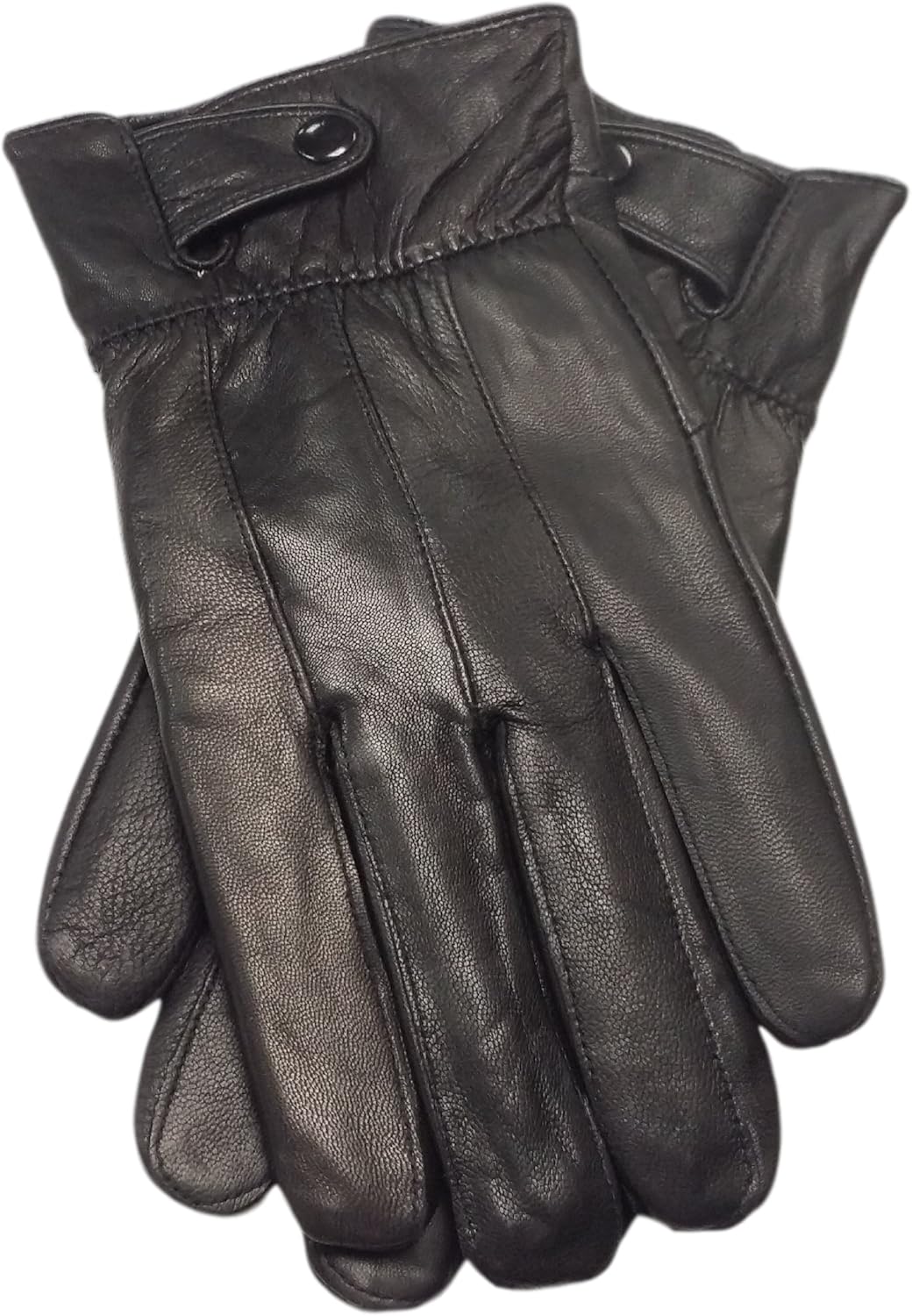 REED Men's Genuine Leather Gloves, Affordable Warm Lined Gloves for Driving, Sma...