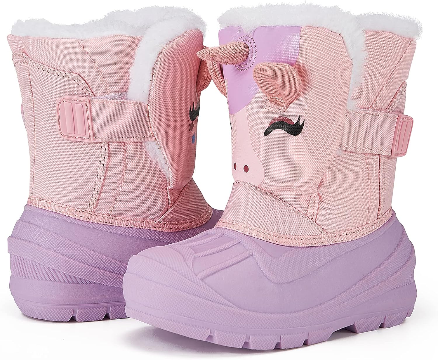 MORENDL Toddler Winter Snow Boots, Special Waterproof and Insulated Hiking Boots...