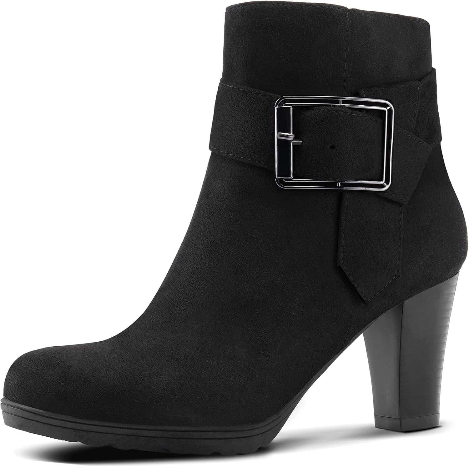 Mysoft Women's Booties, Special Ladies Ankle Boots with Heel, Comfortable Chunky...
