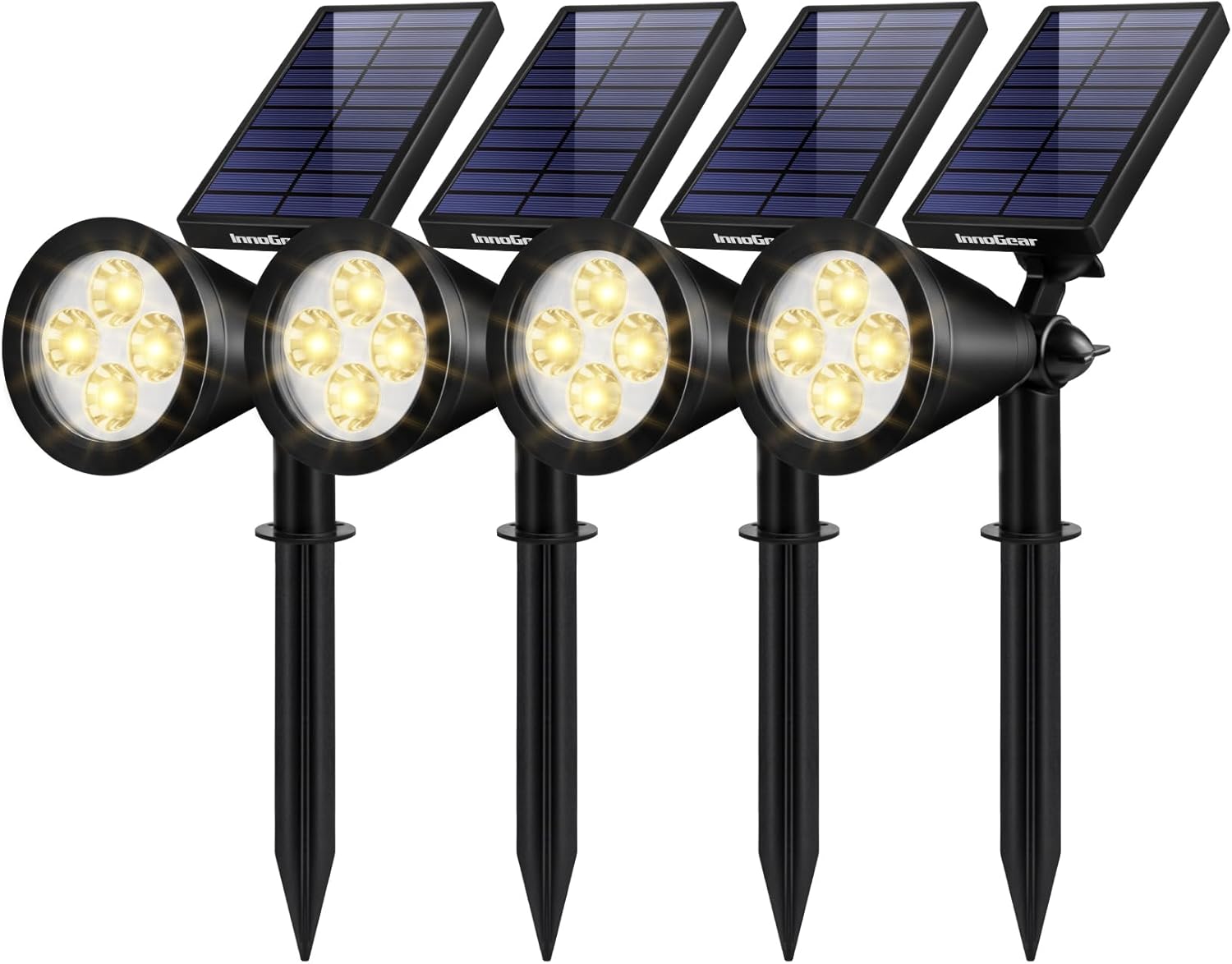 InnoGear Solar Lights Outdoor Waterproof Solar Garden Light for Outside Yard Lan...