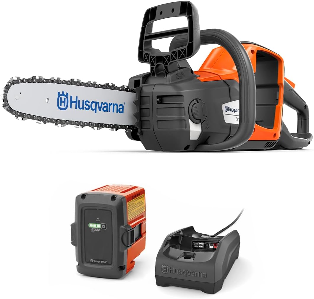 Husqvarna 225i 40-Volt 14-in Cordless Electric Chainsaw (Battery & Charger Inclu...