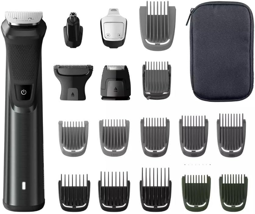 Philips Norelco Multigroom Series 9000-21 Piece Men's Grooming Kit for Beard, Bo...