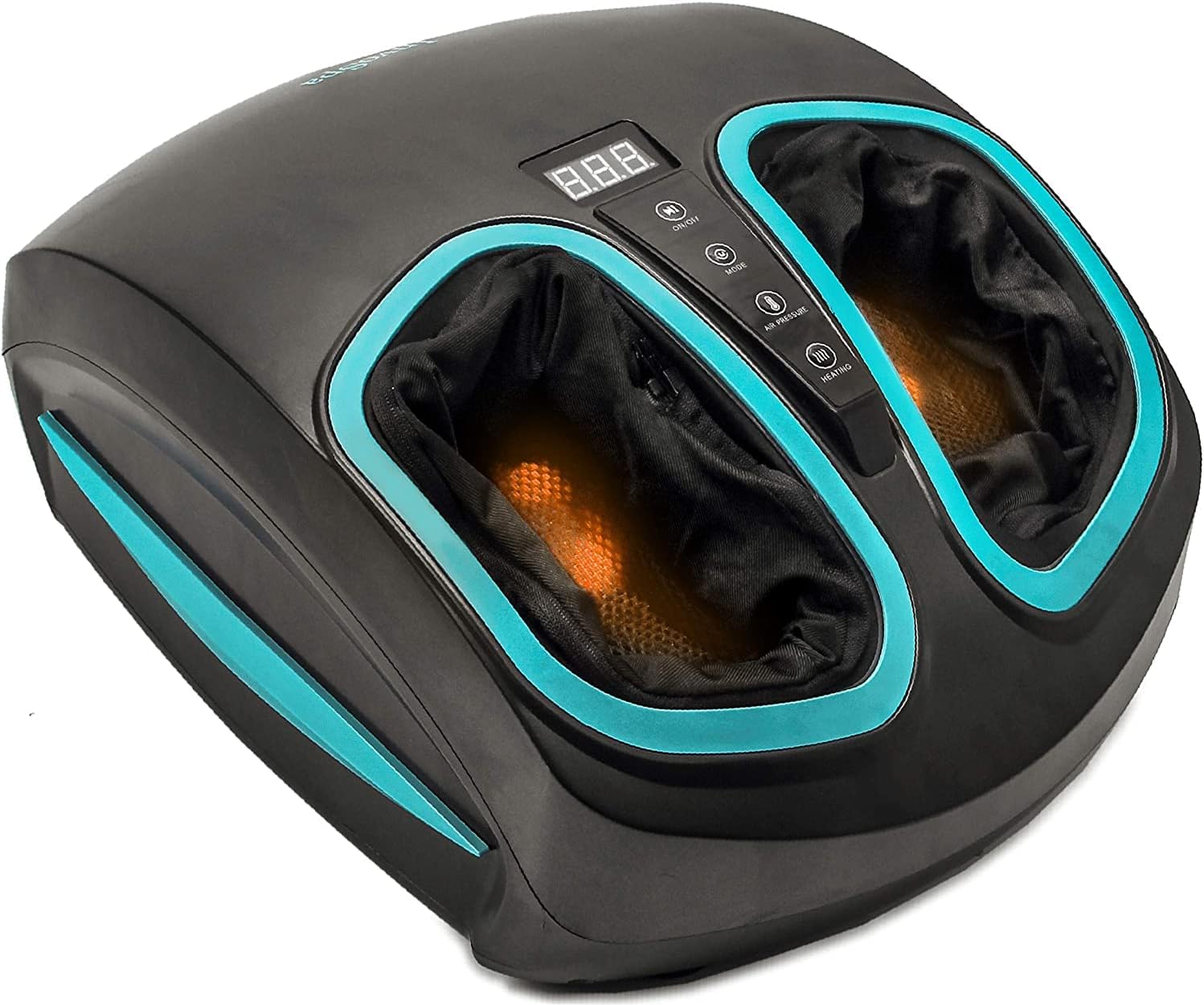 InvoSpa Shiatsu Foot Massager Machine with Heat - Electric Deep Kneading Heated...