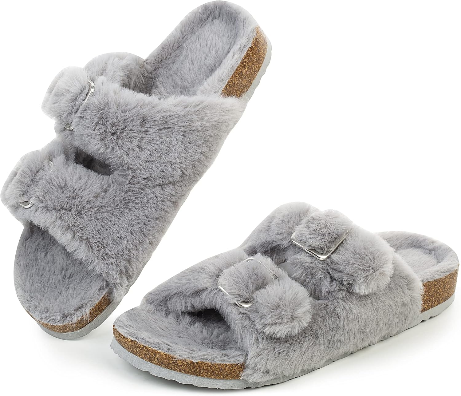 FITORY Womens Open Toe Slipper, Special Women's Sandal With Cozy Lining, Unique...