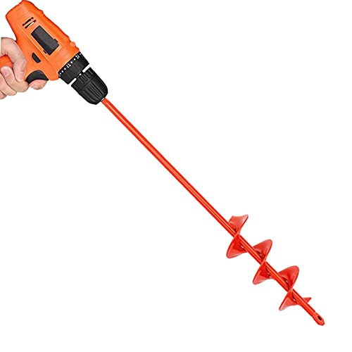 Auger Drill Bit for Planting, Special Garden Ground Earth Spiral Drill Bit, Inno...
