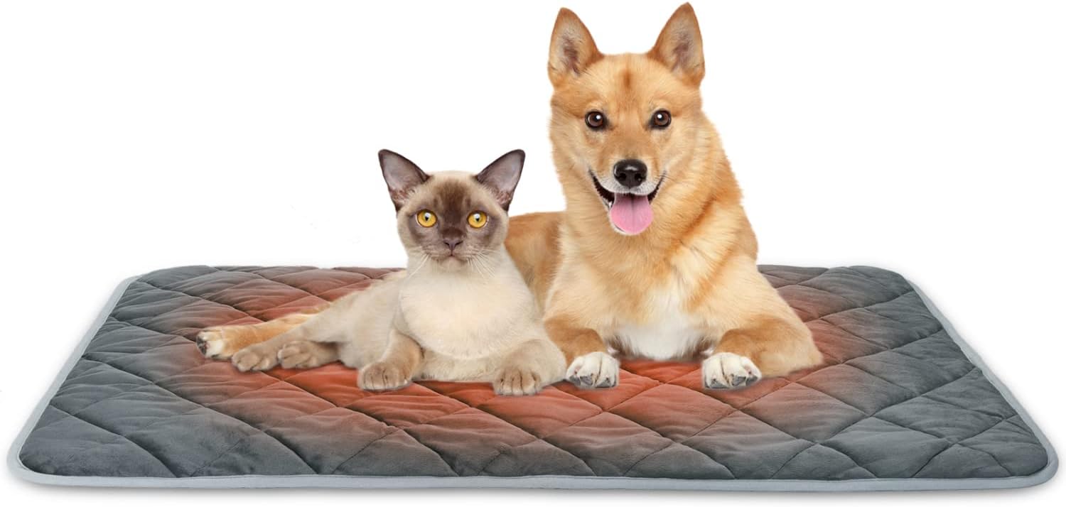 Nobleza Self Warming Pet Pad, Special Plush Dog Crate Pad for Travel or Home, In...