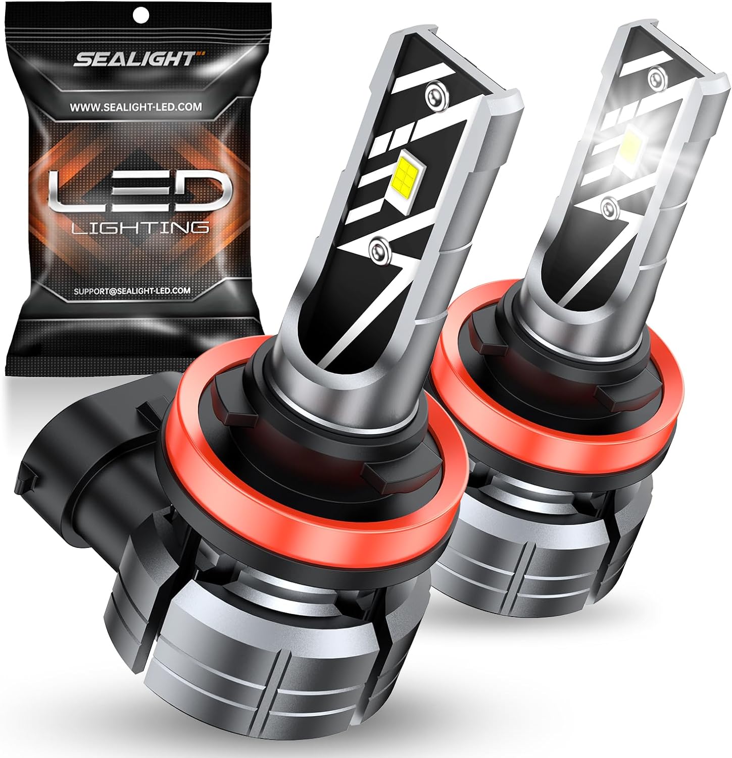 SEALIGHT H11 Fog Light Bulbs 2024 Newest F1A H8/H16/H9 Fog Light Bulbs, 10000LM...