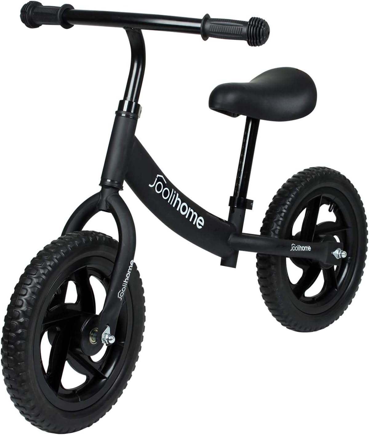 12" Balance Bike Carbon Steel Frame No Pedal Walking Balance Bike Training Bicyc...