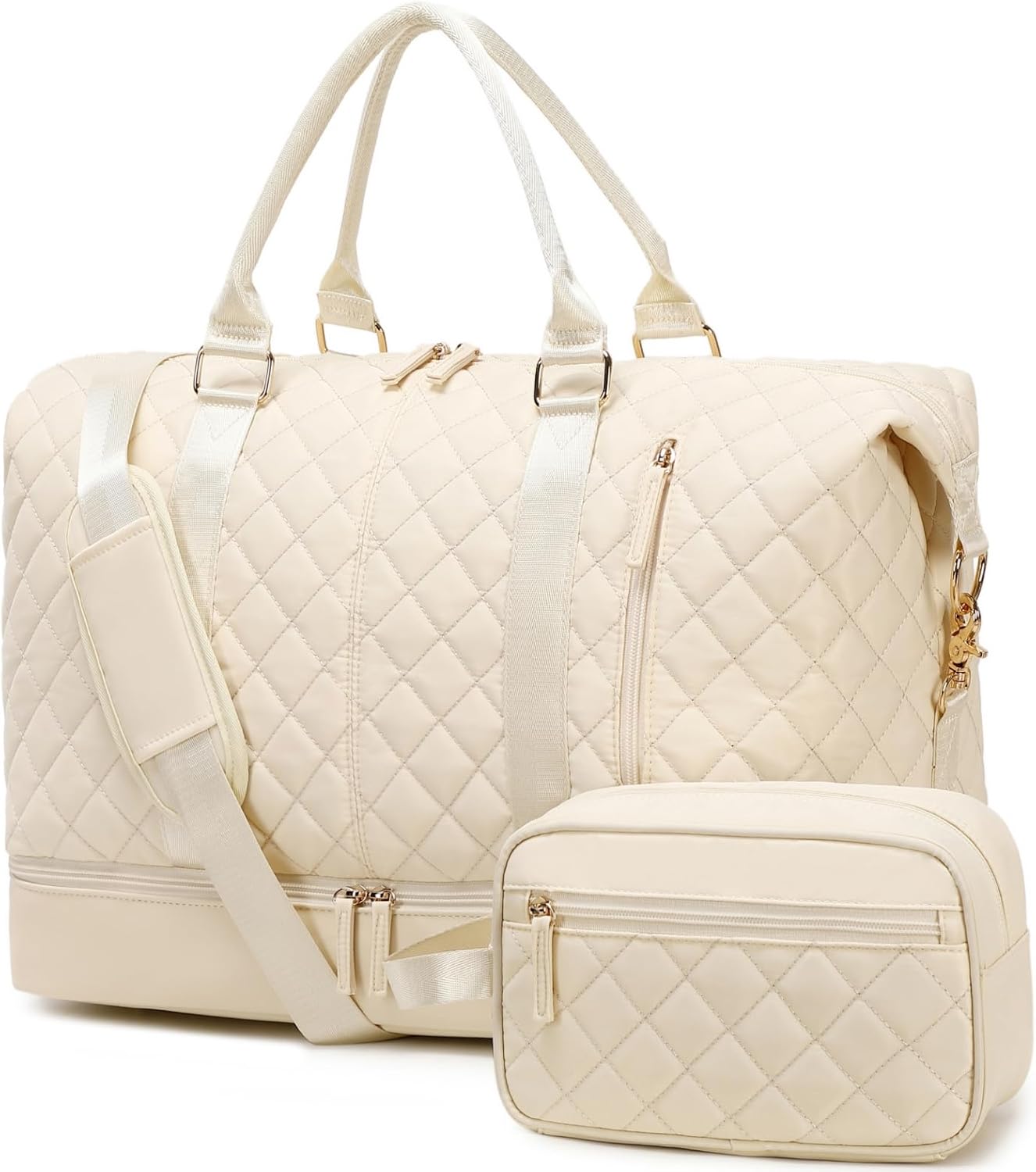 Bluboon Weekender Bags, Stylish Overnight Bags for Women Men, Spacious Travel Du...