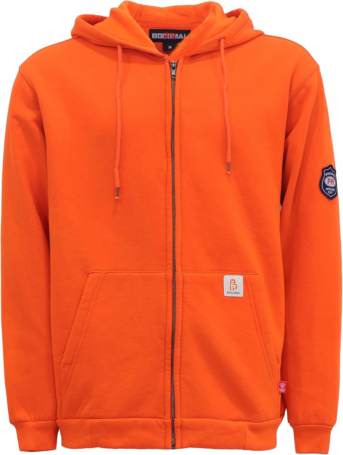 BOCOMAL FR Hoodies, Special Flame Resistant Hooded Sweatshirts, High-Quality Zip...