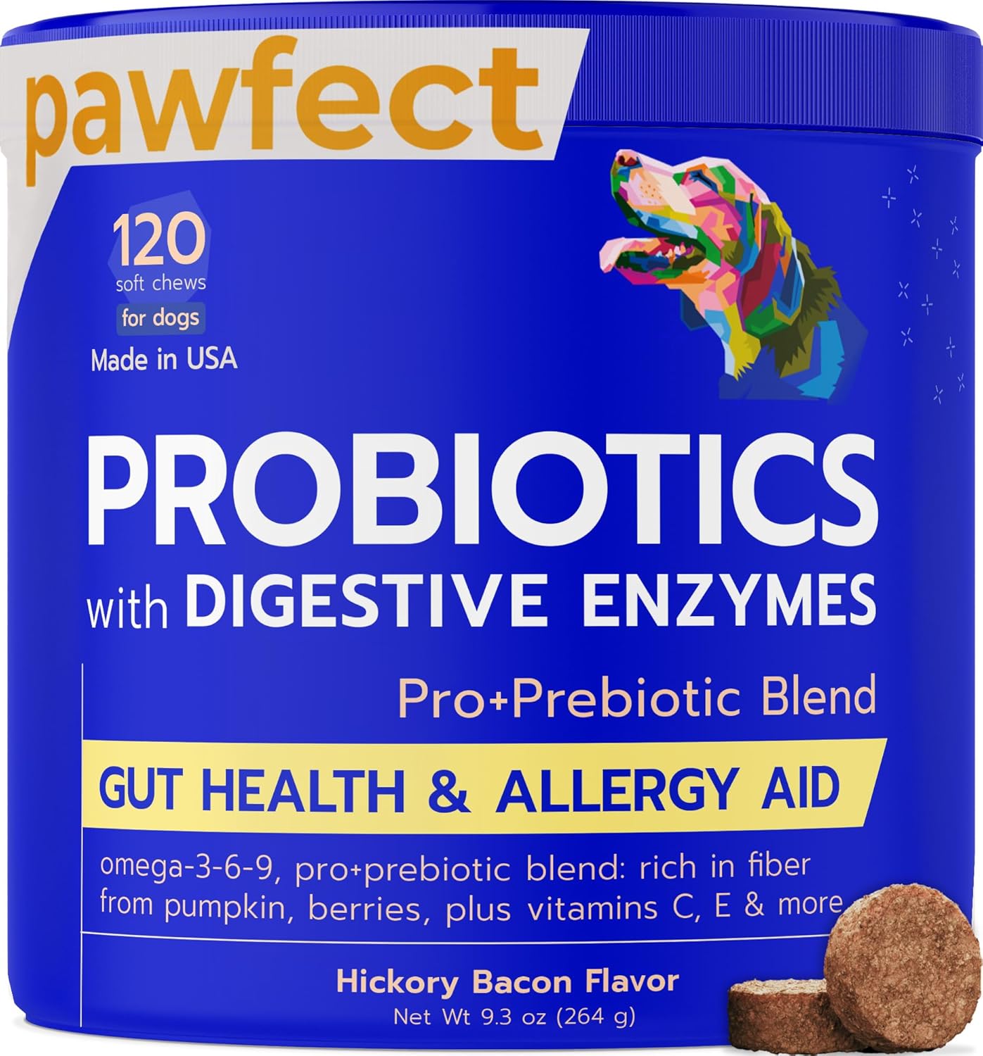 Vet Approved Probiotics & Digestive Enzymes for Dogs | Gut Health & Digestive Fu...