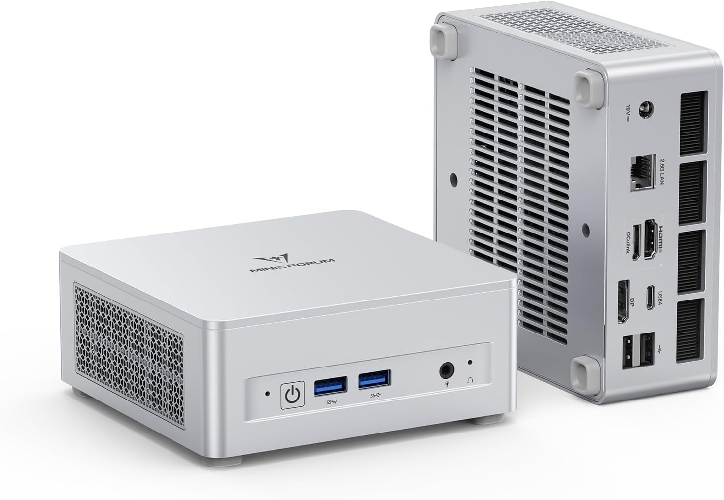 MINISFORUM UM870 Slim Mini PC,AMD Ryzen 7 8745H Processor Mini Computer(8C/16T,...