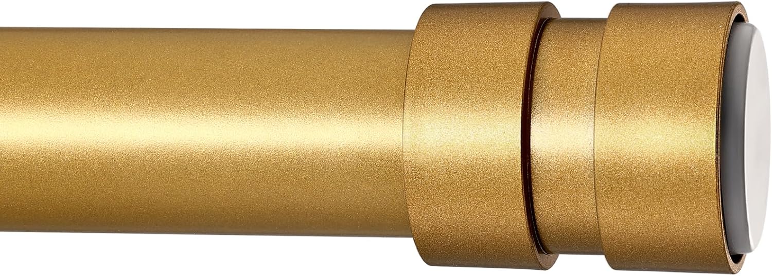 BRIOFOX Tension Curtain Rod, Special Adjustable Curtain Rod 32 to 62 inch, Innov...