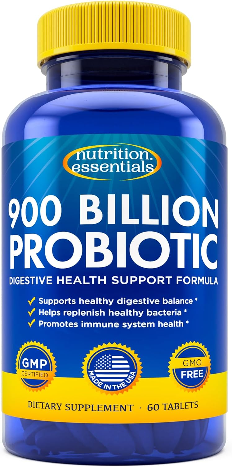 Probiotics for Women and Men - with Lactase Enzyme and Prebiotic Fiber for Diges...