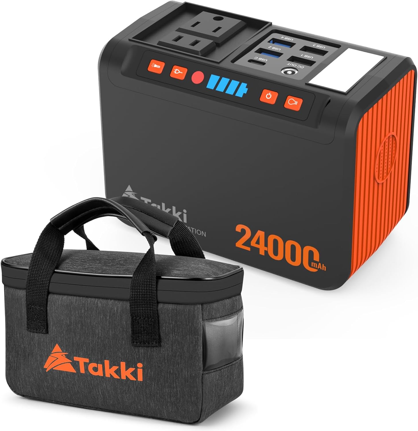 Takki 88Wh Portable Power Station, Special Camping Generator with Carrying Case...