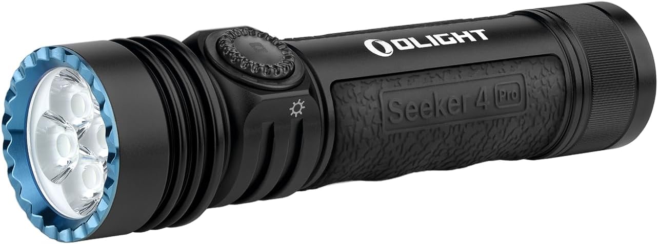 OLIGHT Seeker 4 Pro Rechargeable Torch USB-C Holster or Magnetic Charging, Power...