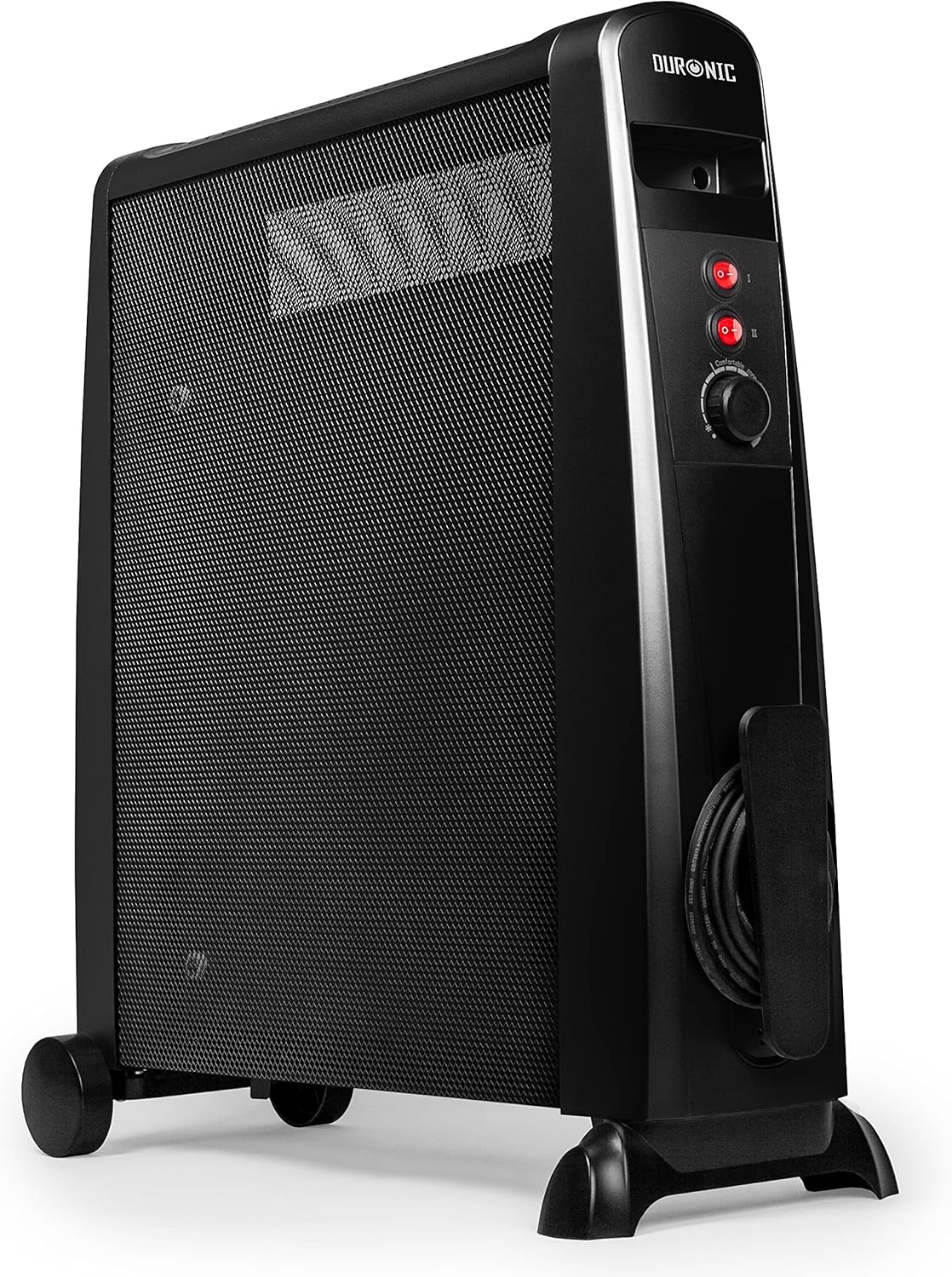 Duronic Electric Heater HV101 Oil Free Convection Heaters, 2000W Micathermic Pan...