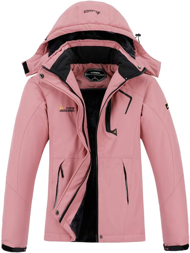 MOERDENG Women's Waterproof Ski Jacket Warm Winter Snow Coat Mountain Windbreake...