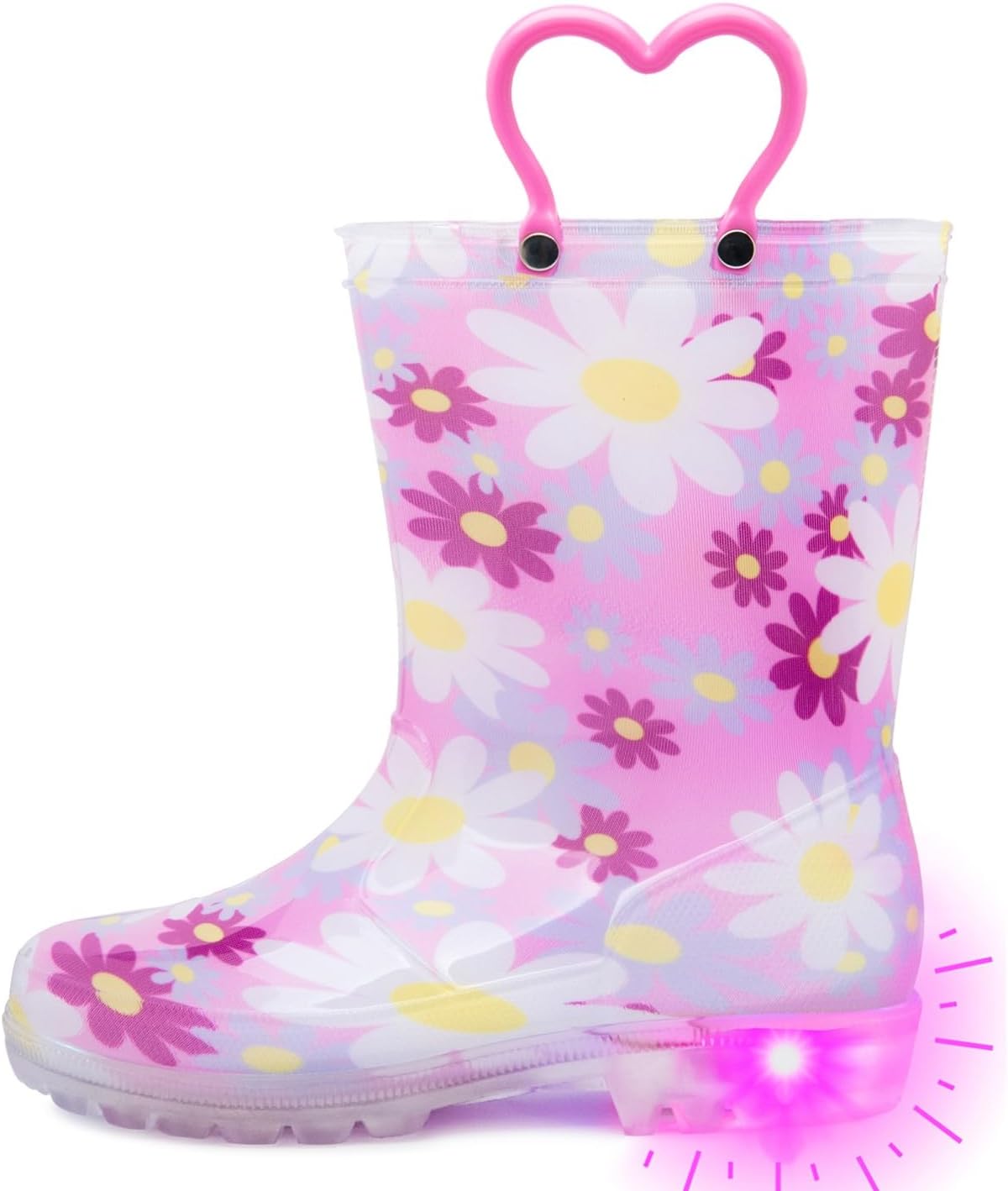 Outee Toddler Kids Adorable Rain Boots, Special Lightwight Waterproof Kids Rain...