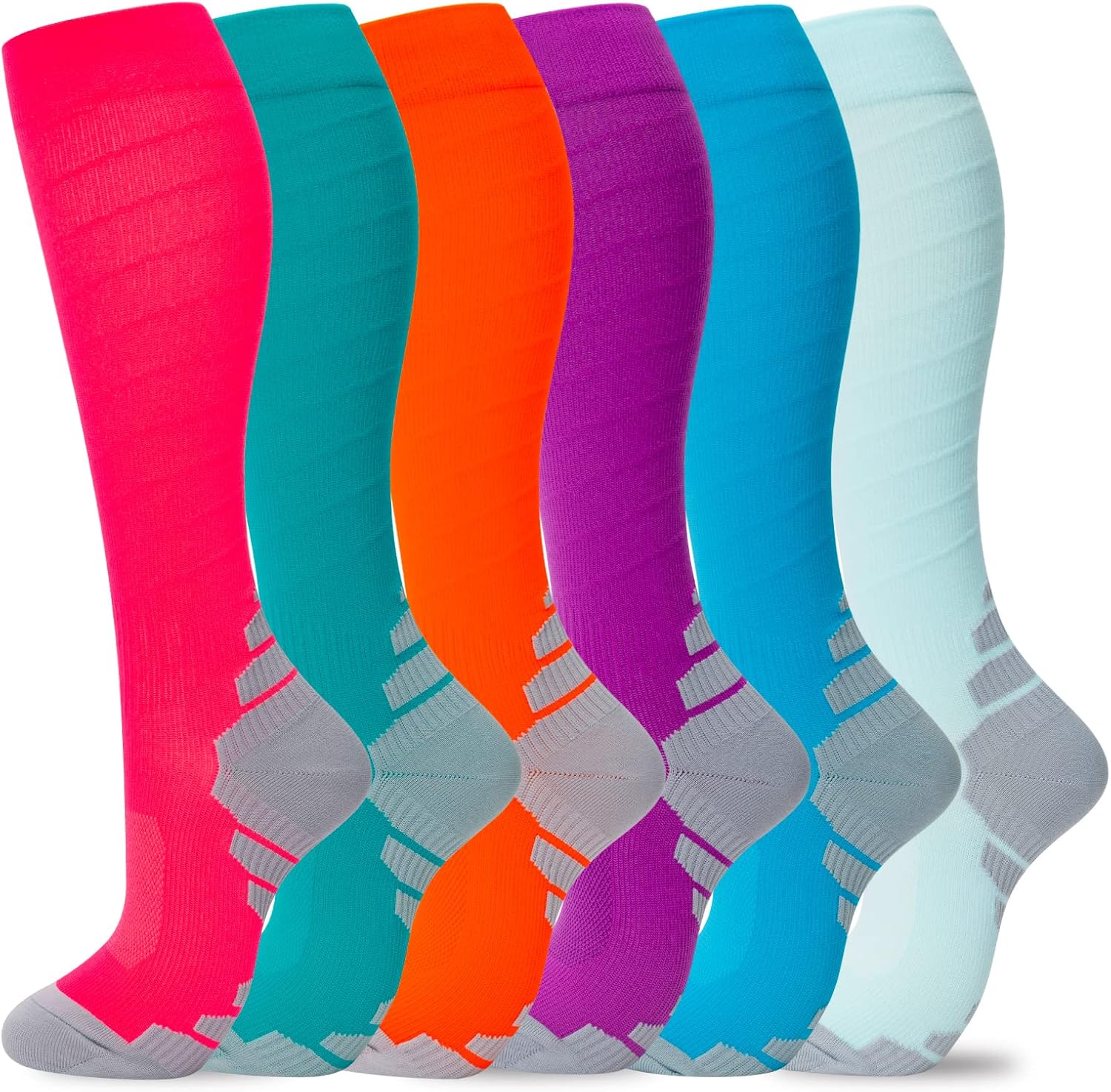fenglaoda Compression Socks, Special Support Circulation Socks for Running, Trav...