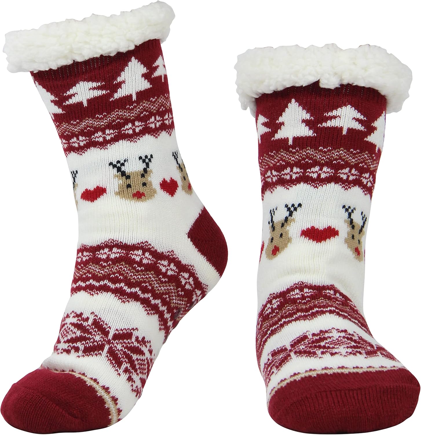 BenSorts Women Winter Socks, Special Thick Slipper Socks with Grippers, Innovati...