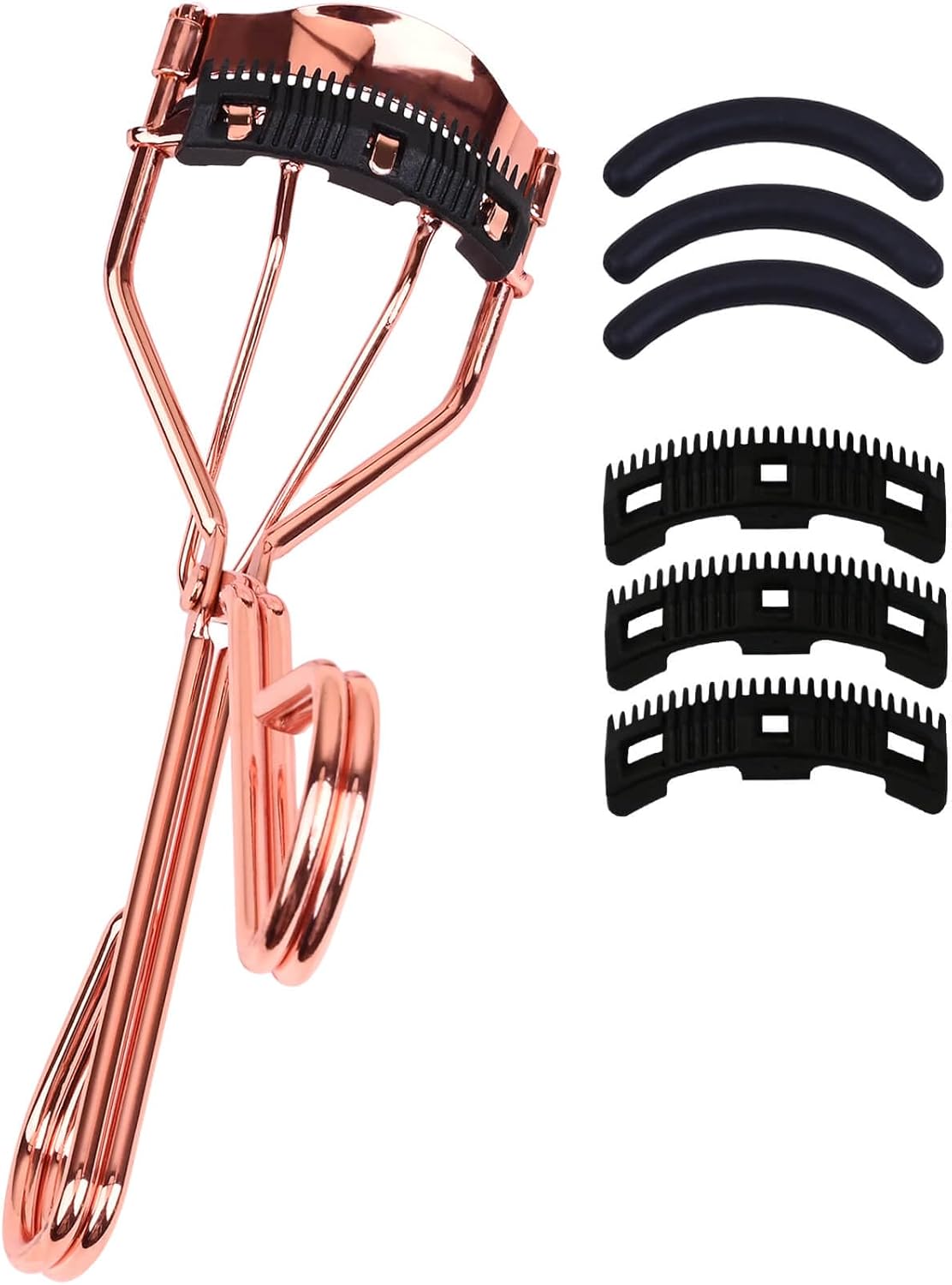 Eyelash Curlers, IMMER LIEBEN Fashion Cute Eye Lash Curler with 3 Combs, Innovat...