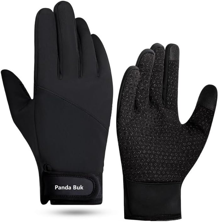 PANDA BUK Winter Gloves Waterproof Thermal Touch Screen Windproof Warm Gloves Me...