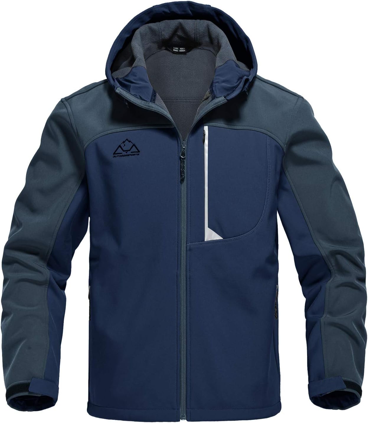 Rdruko Men's Soft Shell Jacket, Special Hiking Hooded Winter Jacket, Innovative...