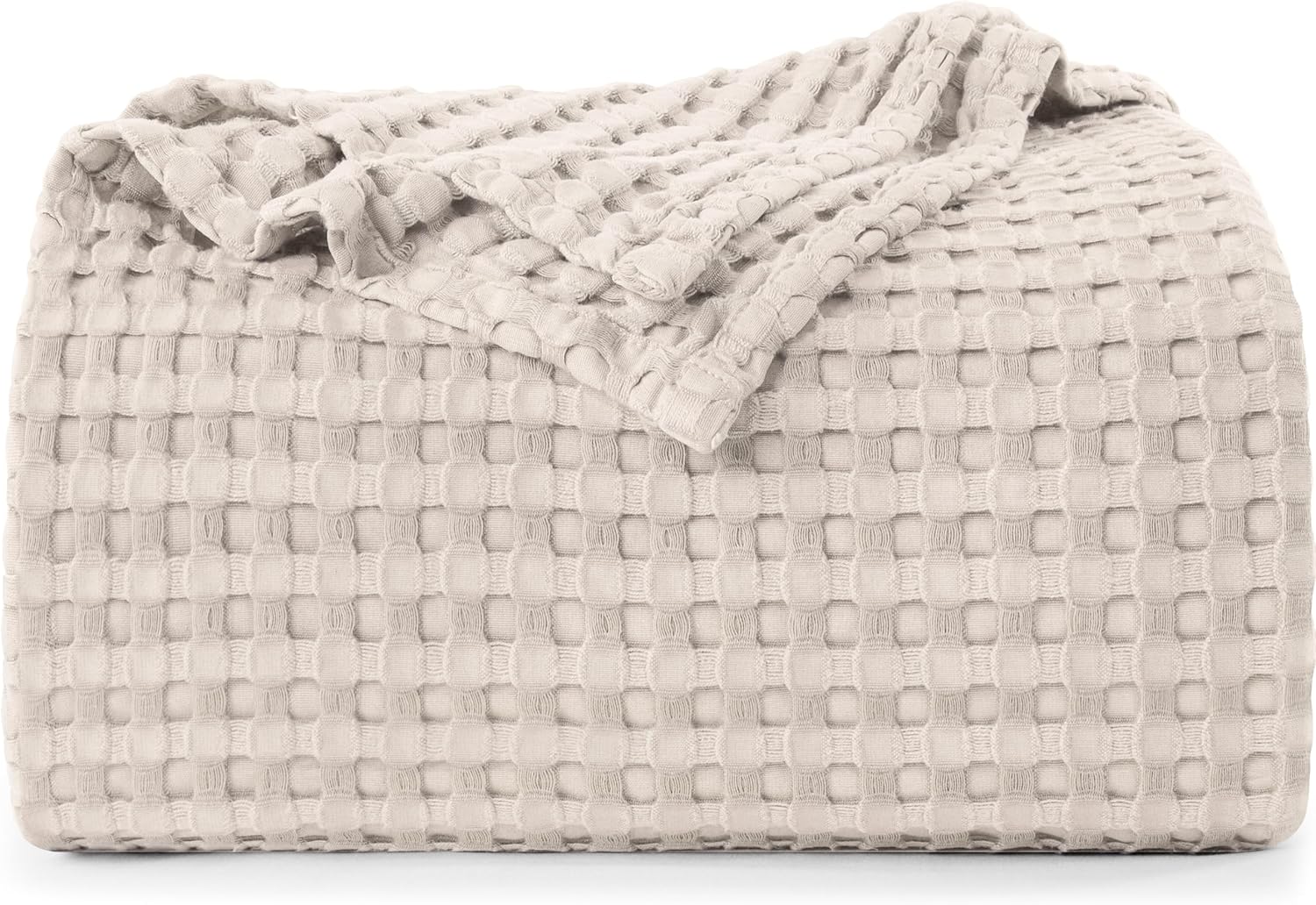High-Quality Utopia Bedding Cotton Waffle Blanket, Soft Breathable Blanket 300 G...