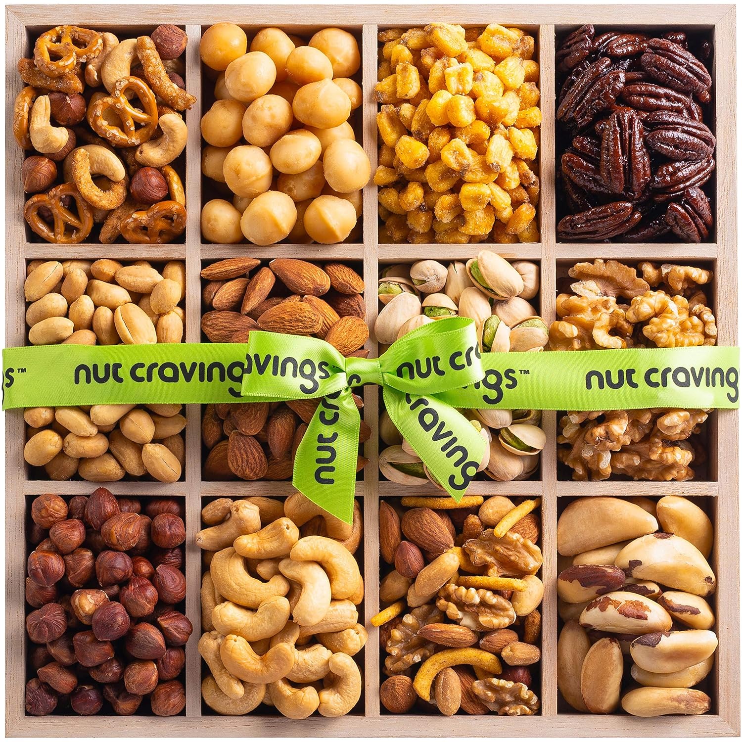 NUT CRAVINGS Gourmet Collection - Thanksgiving Holiday Christmas Mixed Nuts Gift...