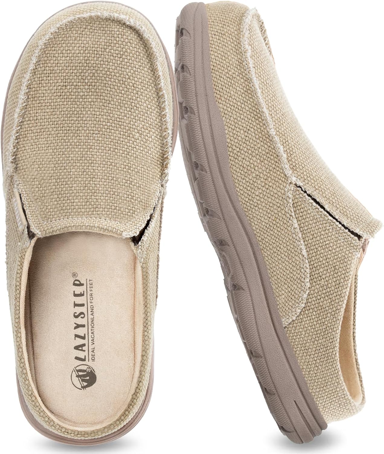 LazyStep McCoy Cushioned Clog Slipper, Special Men's Comfortable Slipper, Innova...