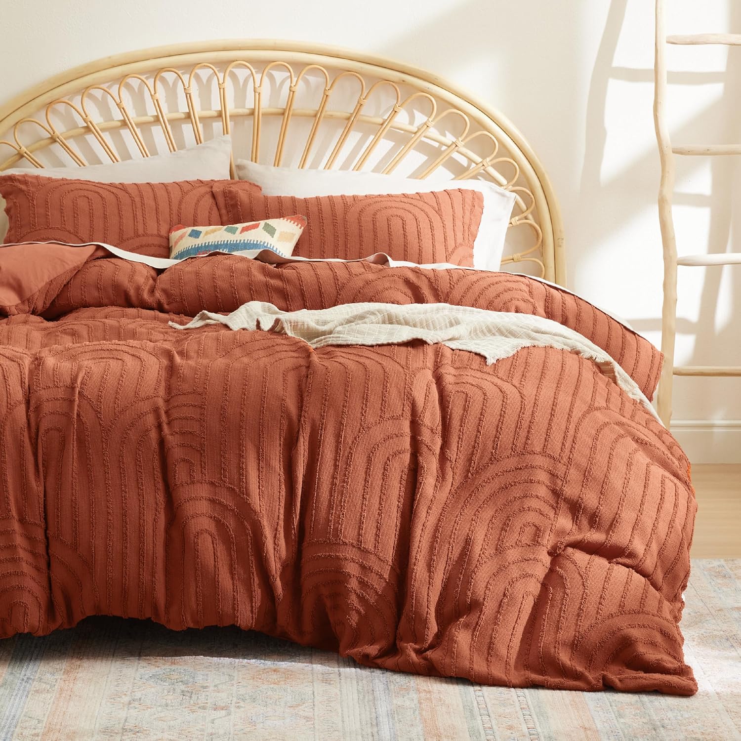 Bedsure Boho Duvet Cover, Special Boho Bedding Duvet Cover Set for All Seasons,...