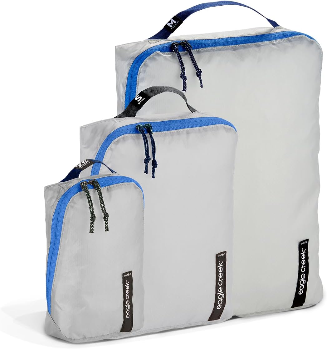 Eagle Creek Pack-It Isolate Packing Cubes for Travel Set XS/S/M - 3 Durable, Wat...