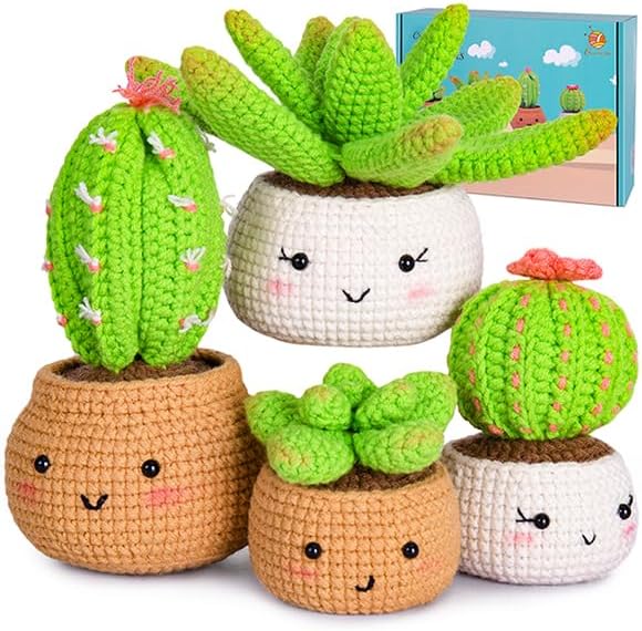 Crochetta Crochet Kit for Beginners - Crochet Star...