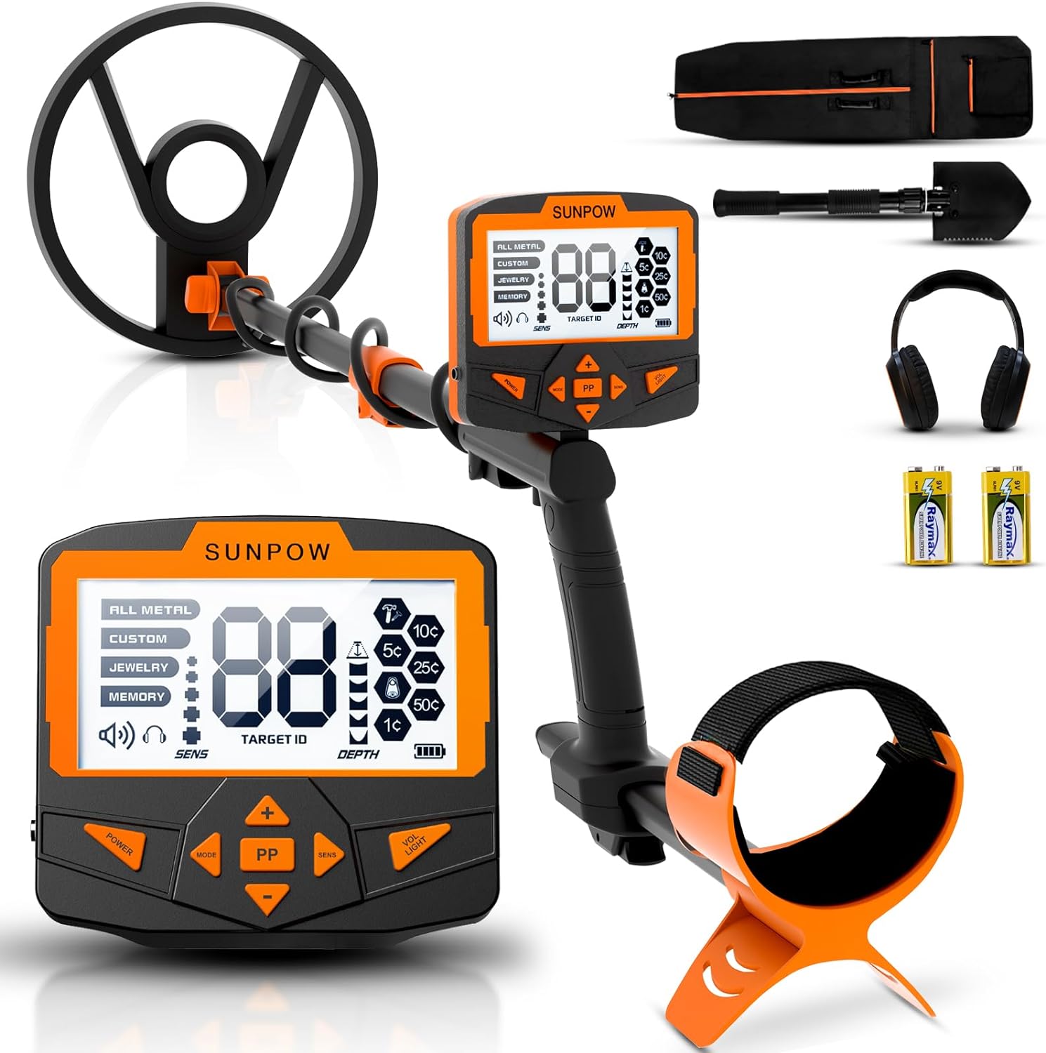 SUNPOW Metal Detector for Adults Professional - Wa...